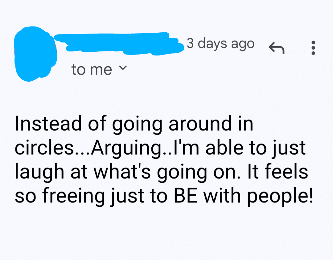 simply being in peace